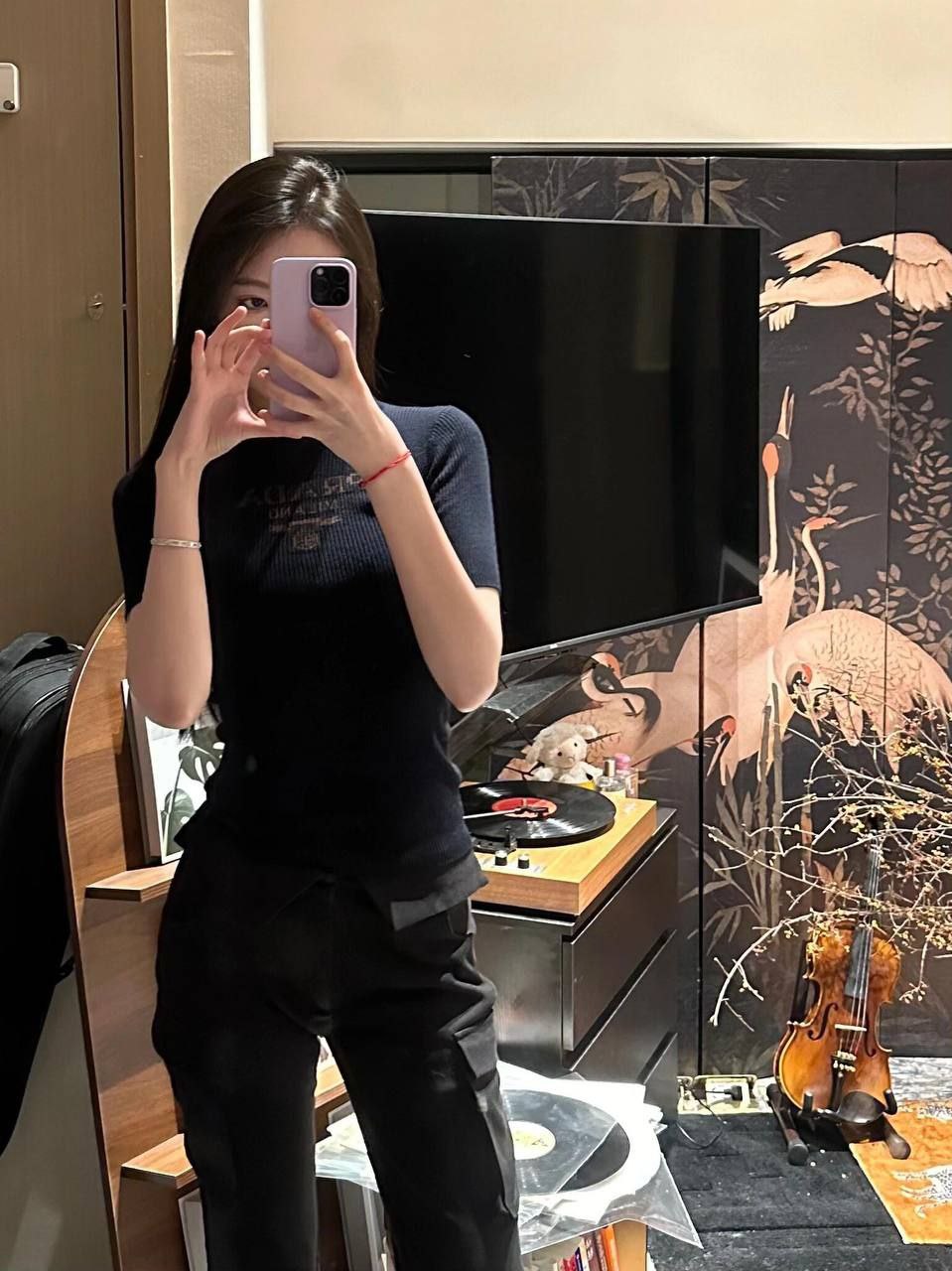高挑长腿留学生昕婷