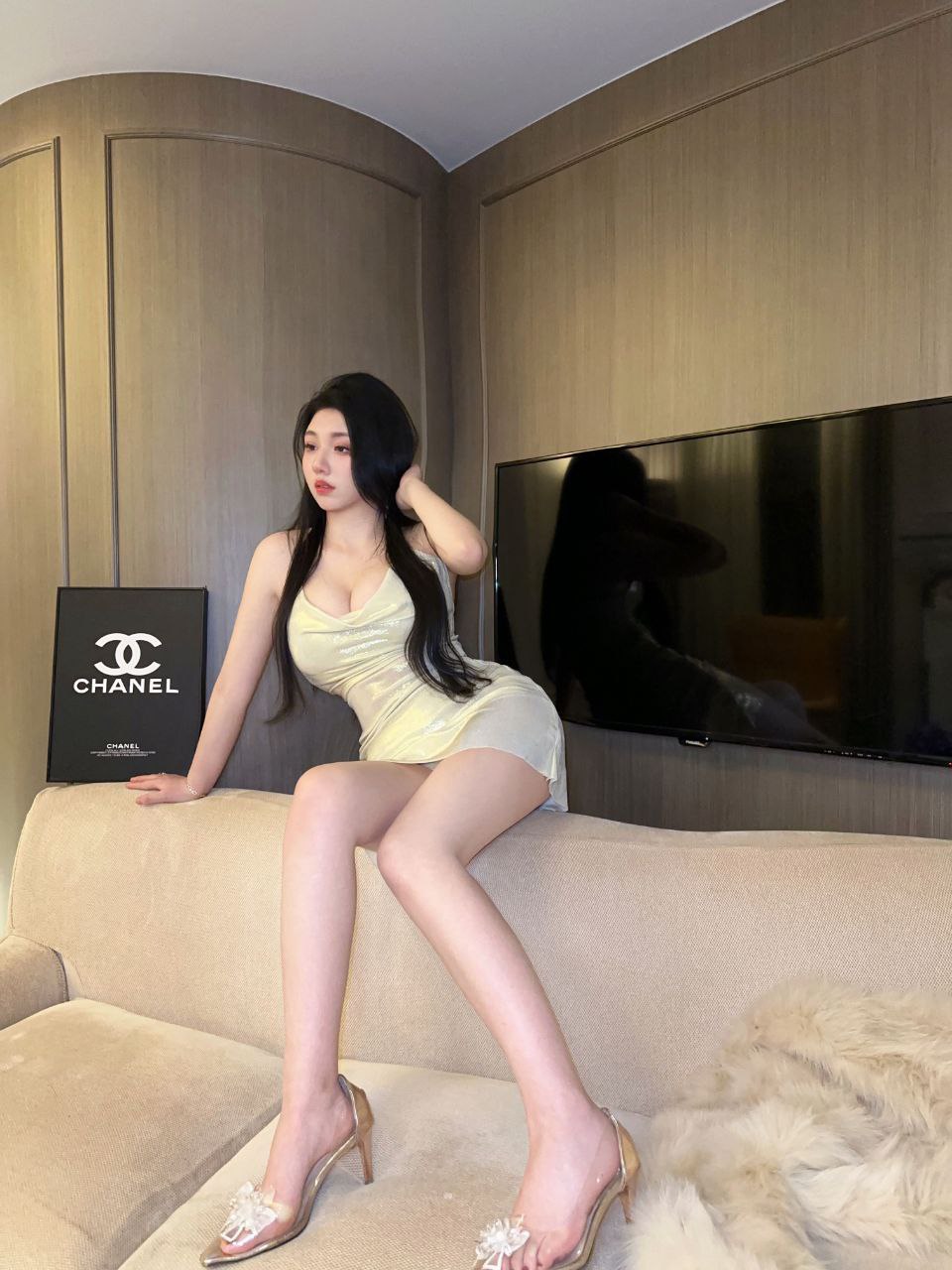 甜美御姐范儿欣栎