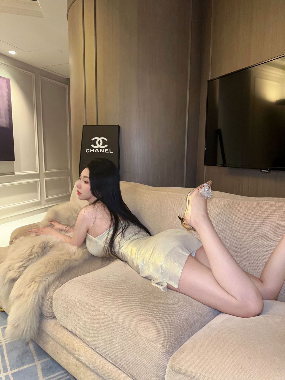 甜美御姐范儿欣栎