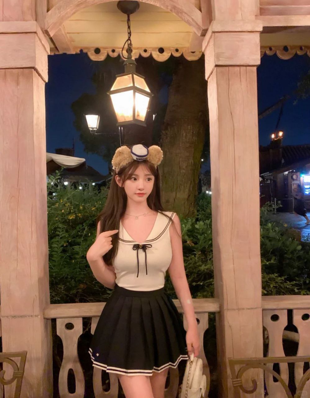 清新美少女校花琪涵