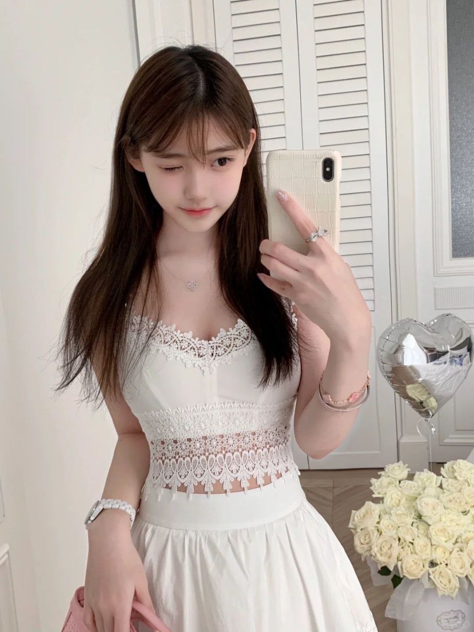 清新美少女校花琪涵