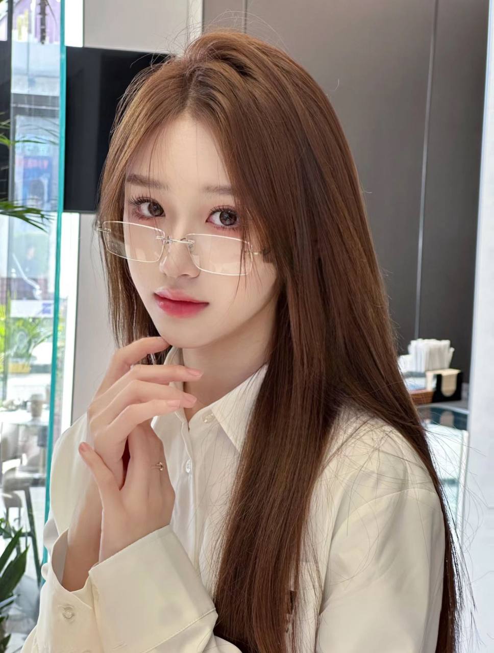 纯欲系眼镜学妹盈婷