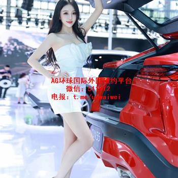 高挑气场车模星安